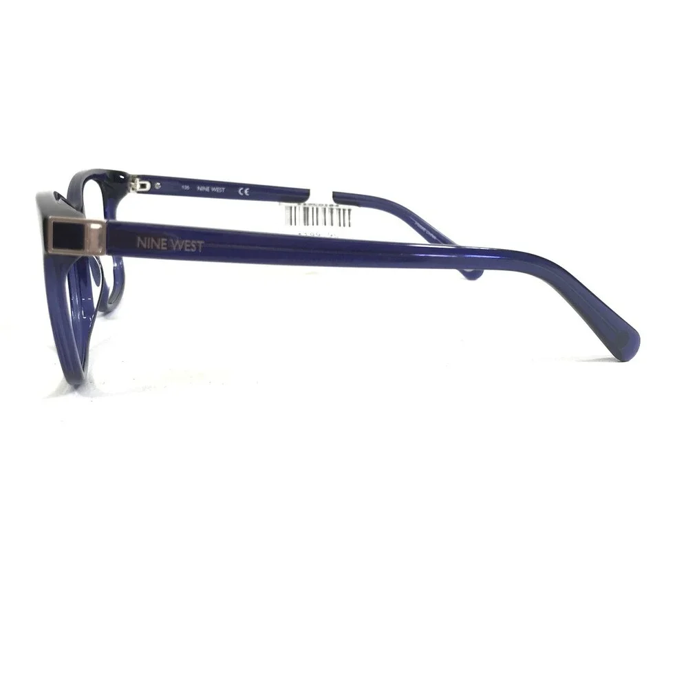 Nine West Eyeglasses Frames NW5171 405 Clear Blue Cat Eye Full Rim 52-16-135